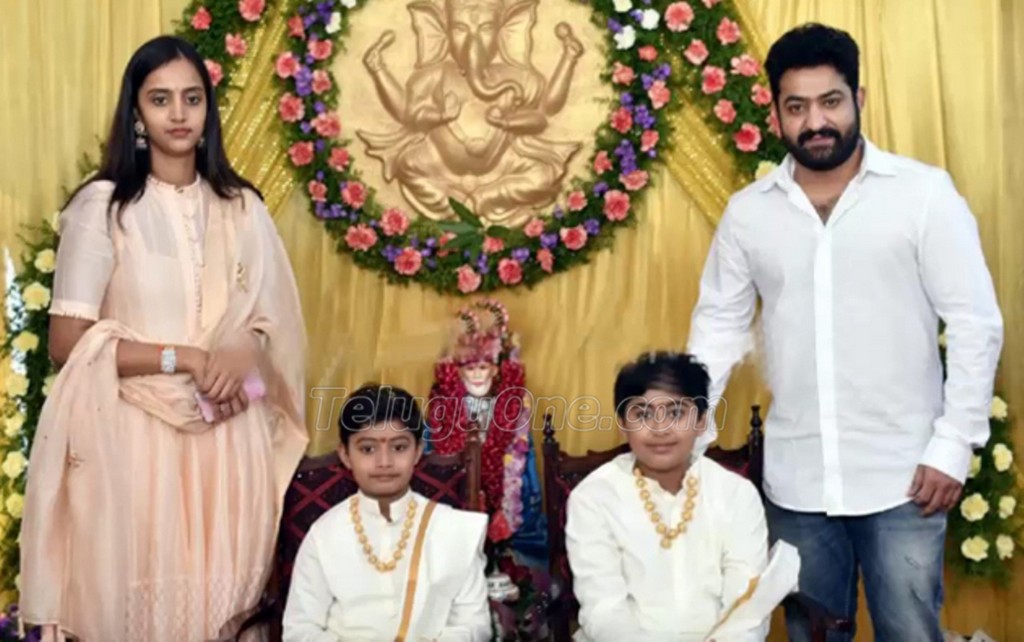 Nandamuri Janakiram Sons Dhoti Function Photos